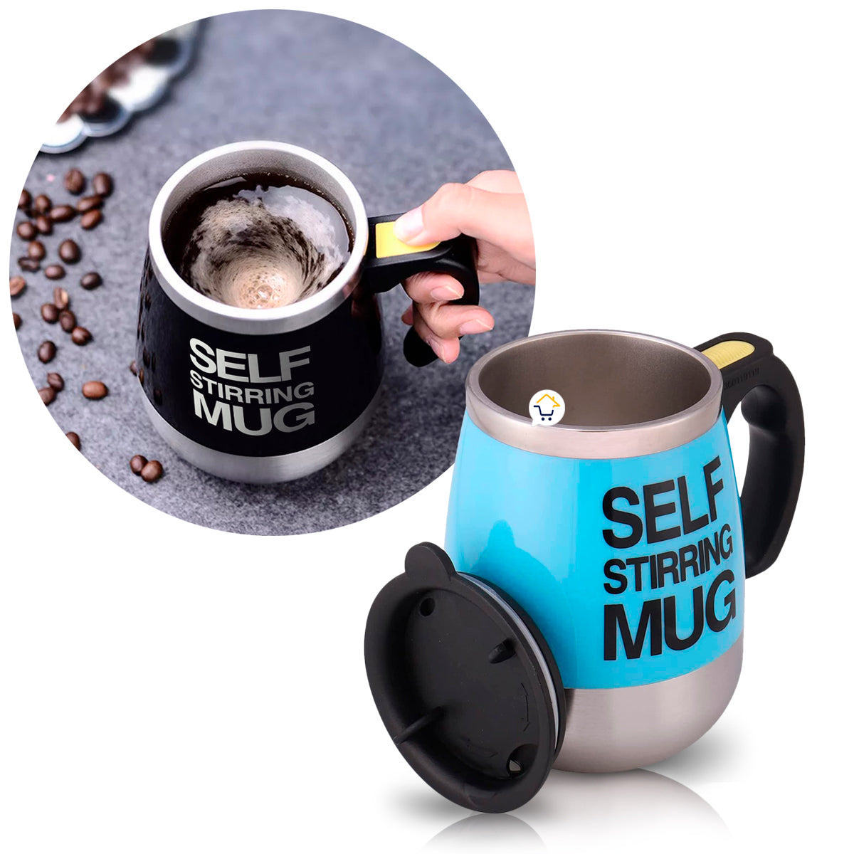 Taza Mug Mezclador Electrico Vaso 9402