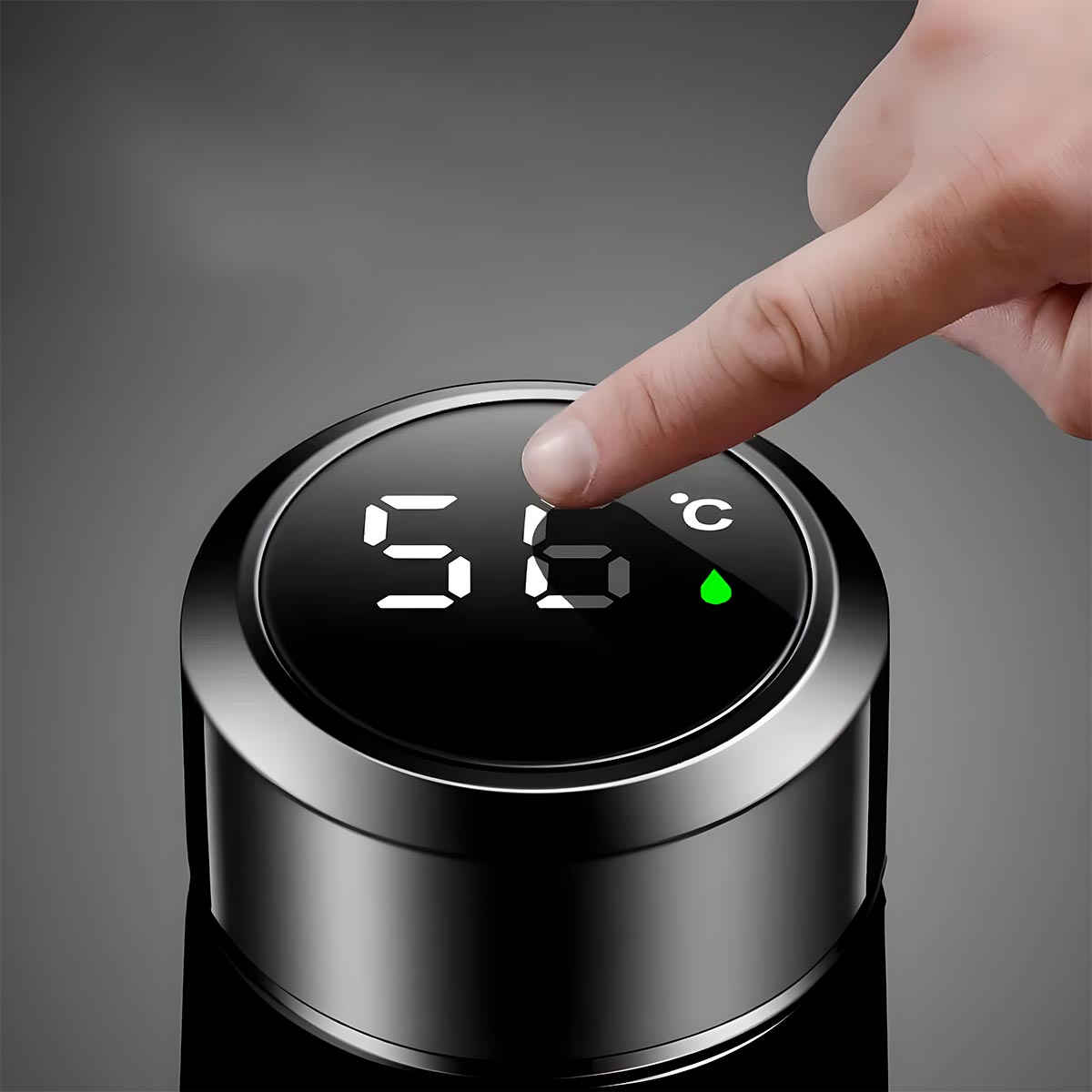 Termo Mug Con Indicador Temperatura