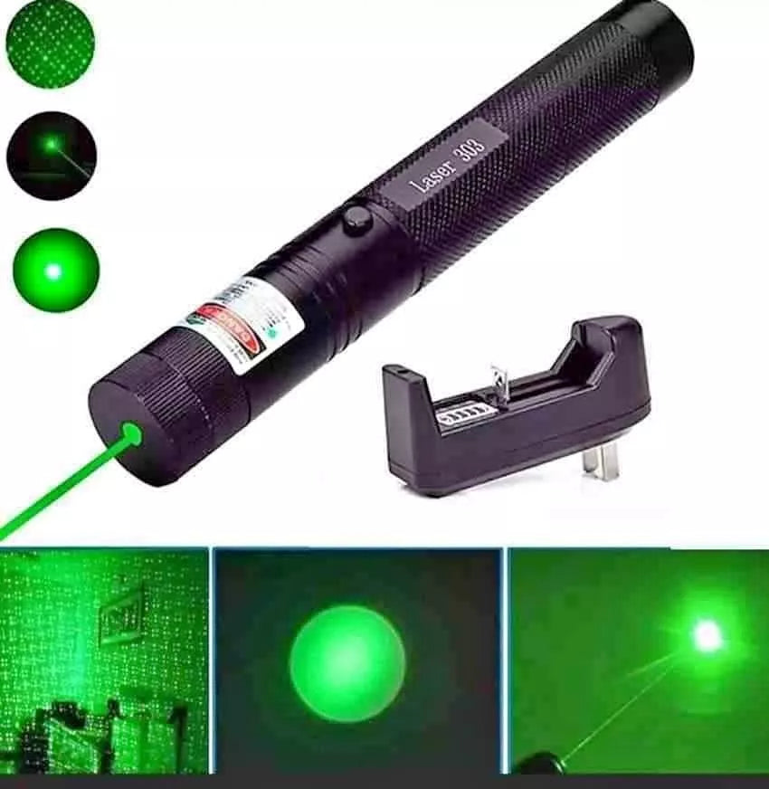 Puntero Láser Verde Potente Recargable
