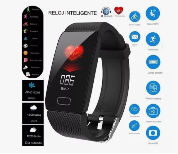 Smart Band Q1 - Reloj Inteligente Fitness
