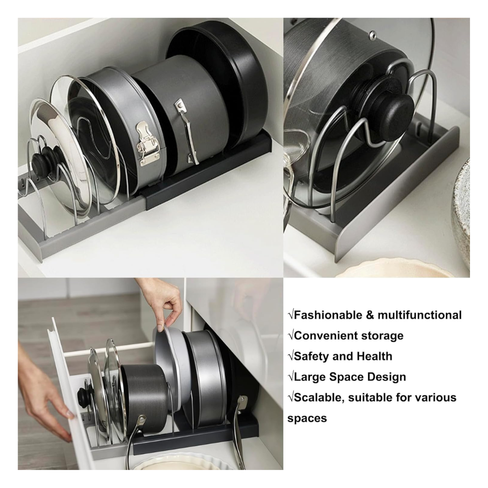 Organizador Extensible Tapas Ollas