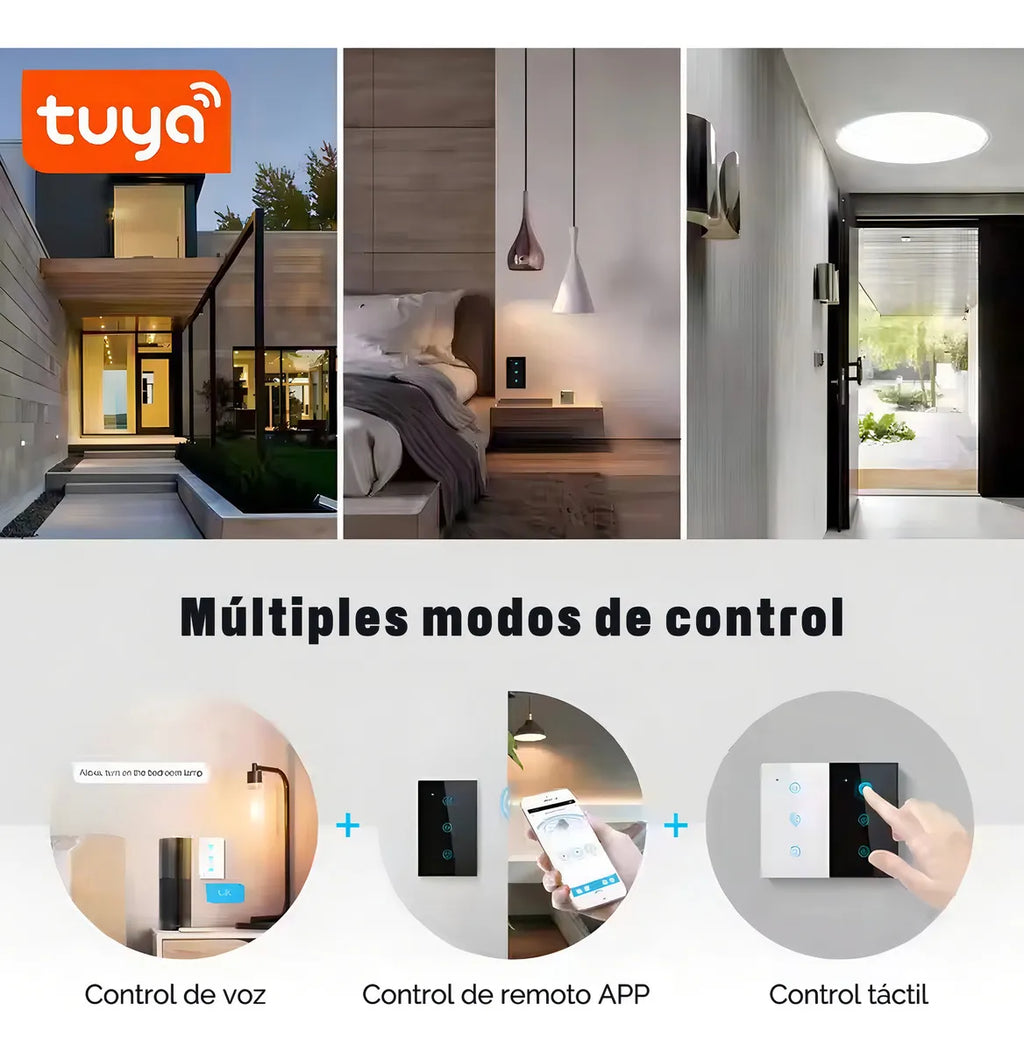 INTERRUPTOR INTELIGENTE WIFI ALEXA 1 BOT