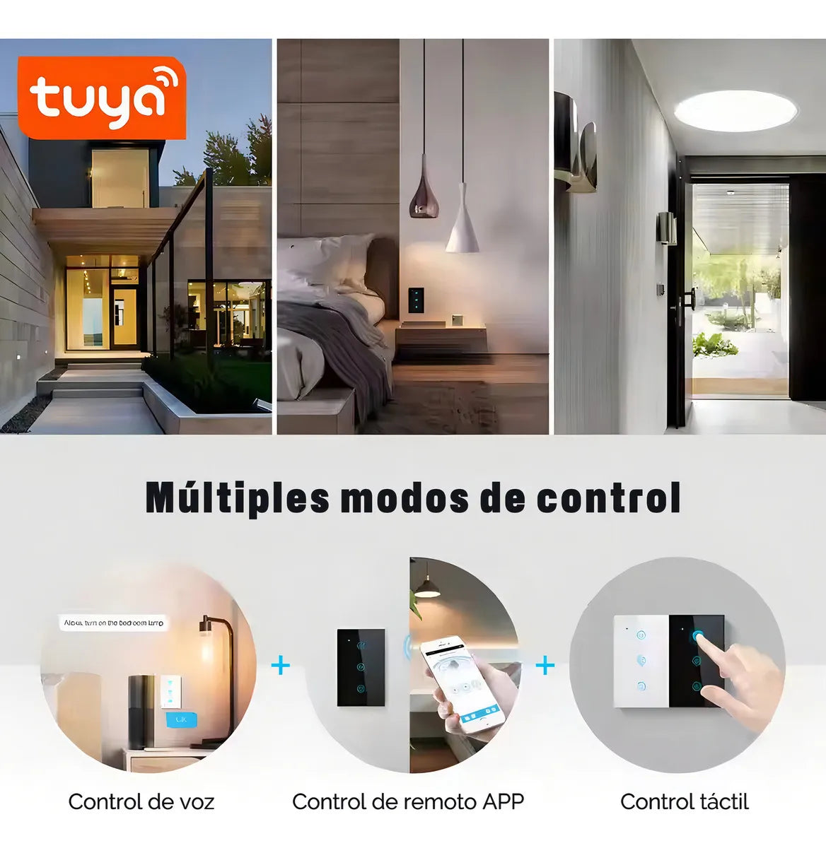 INTERRUPTOR INTELIGENTE WIFI ALEXA 1 BOT