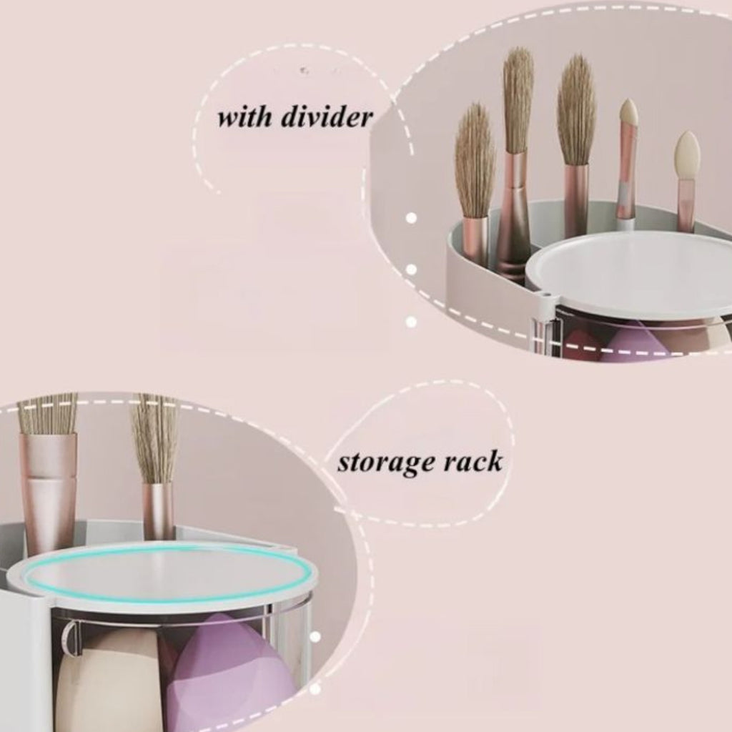 Organizador De Maquillaje y Brochas 18cm