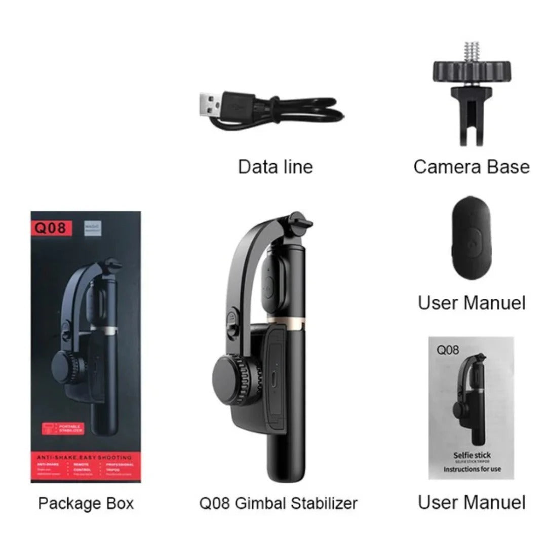 Gimbal Estabilizador Para Celular Q08