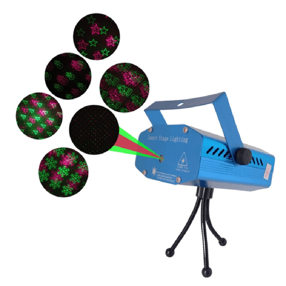 Proyector Láser de Luces por Puntos - Navideño